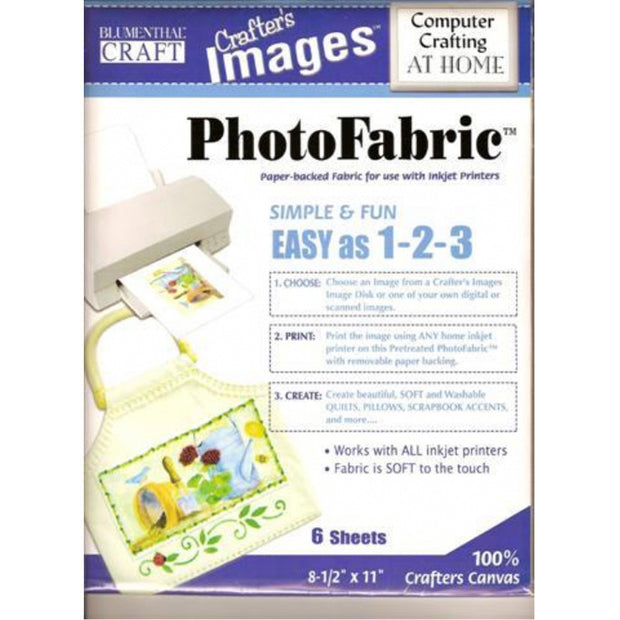 Cotton Crafters Canvas PhotoFabric US Letter